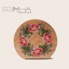 Sac à main en bois - florale– Semha